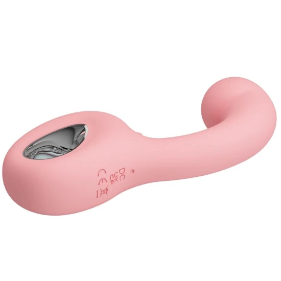 Vibrator punct G si stimulator clitoris, Roz