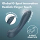 Vibrator pentru punctul G, G-Spot Wave 4, Gri închis