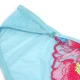 Set sutien și centură cu jartieră brodată, plasă florală, roz, L/XL