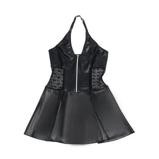 Rochie SUBBLIME - Fermuar Inimă, Negru, S/M