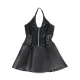 Rochie SUBBLIME - Fermuar Inimă, Negru, S/M