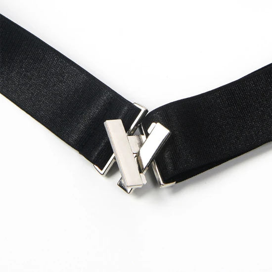 SUBBLIME - Ineluri pentru picioare tip leg rings, Negru