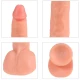 DILDO VIBRANT CU CONTROL LA DISTANȚĂ, 24.5 CM