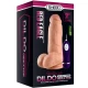 DILDO VIBRATOR CU TELECOMANDĂ, Red Eagle, 17 cm