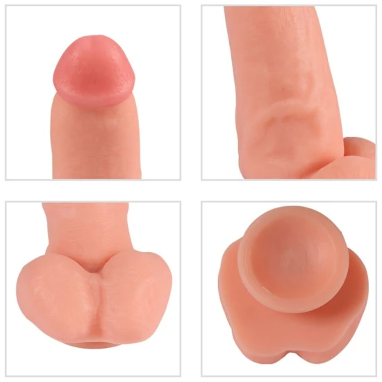 DILDO VIBRATOR CU TELECOMANDĂ, Red Eagle, 17 cm