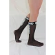 Șosete Macho - Semi-transparente, Negru, Mărime Unică