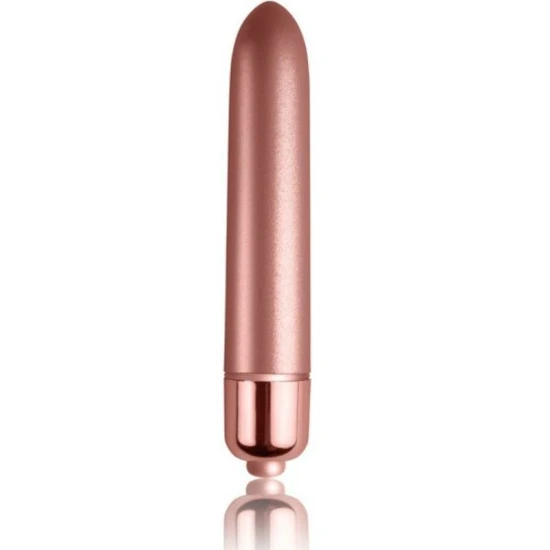 Vibrator tip glonț, Roz, 10 trepte