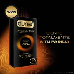 Prezervative Durex - Total Connection Ultra Fine Plus, 10 Unități