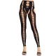 LEG AVENUE - Ciorapi Tip Model Fără Talpă, Fără Bretele, Opaci, Negru