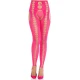 LEG AVENUE - Ciorapi tip model fără picior, fără bretele, opaci, Pink