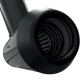 Masturbator Automat Acvatic Dublu, Negru