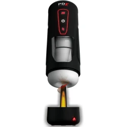 Masturbator automat cu încălzire, vibrații și împingeri, Milk Me Hotter