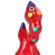 Set de prezervative decorative pictate manual, Model vierme