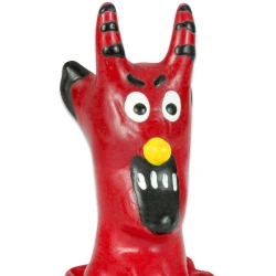 Set de prezervative decorative pictate manual, Red Devil