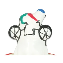 Set de prezervative novelty pictate manual, bicicletă