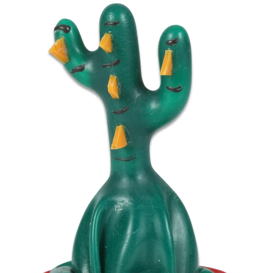 Set de prezervative decorative pictate manual, Cactus, lipite
