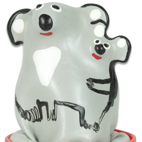 Set de prezervative decorative, cu model pictat manual, Koala + Young