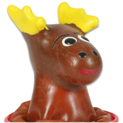 Set de prezervative novelty pictate manual, cu model căprioară , multicolor