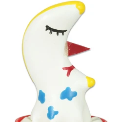 Set de prezervative decorative pictate manual, Moon