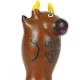 Set de prezervative cu design pictat manual, model Bull, Roz