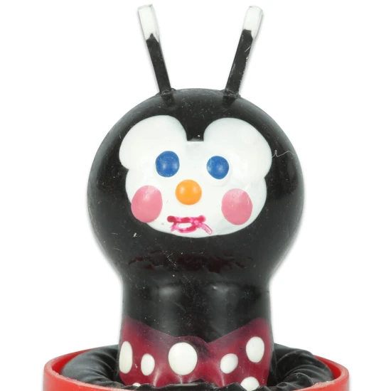 Set de prezervative decorative, pictate manual, Roz