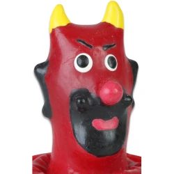 Prezervative decorative pictate manual, Model Devils Mouth, Culoare multicoloră