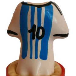 Set de prezervative decorative pictate manual, Messi Shirt Nr.10