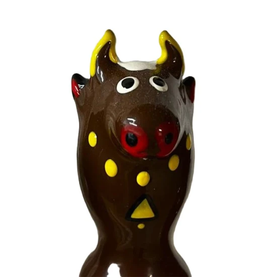 Set de prezervative decorative pictate manual, Negru