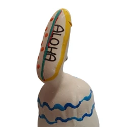 Set de prezervative decorative pictate manual, tip surfboard