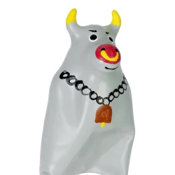 Prezervative novelty pictate manual, Model Bull, Gri, XL