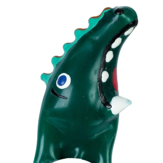 Set de prezervative decorative pictate manual, Model Crocodili, XL