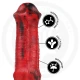 DILDO Vulcanus Night Dragon, Negru