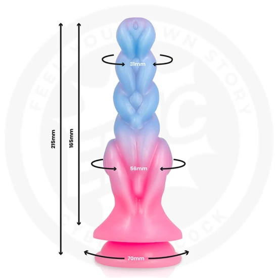 Dildo Rheona Dawn - Ergonomic, Alb, Mărime Unică