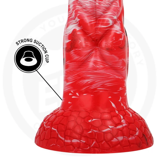 Dildo Agnis - Foc Crimson, Mărime Unică