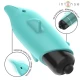 INTENSE - DILDO VIBRATOR TIP GLONȚ, Dolphin Blue, 8 x 4.7 cm