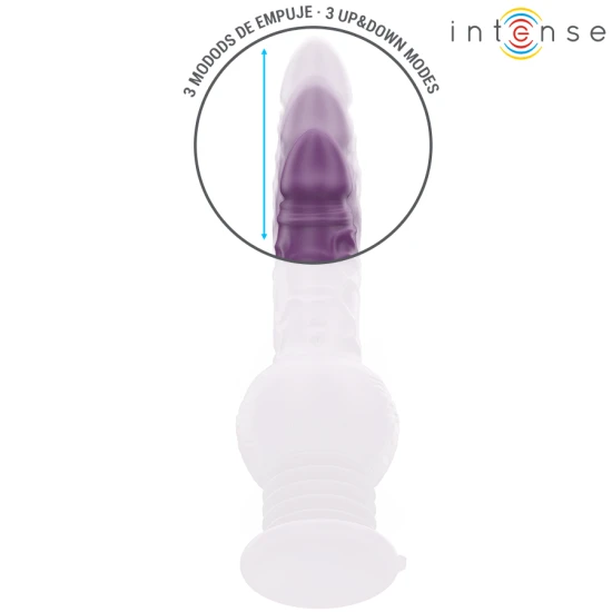 INTENSE - Vibrator Multifuncțional Tip Rabbit, Violet