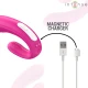 Stimulator și Vibrator U-Shape - Dual, Roz, Mărime Unică