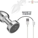 INTENSE - Plug Anal, Metal, cu telecomandă, 10 moduri de vibrații, S