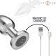 INTENSE - Plug Anal Vibrant Model L, Metal cu telecomandă