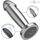 INTENSE - Plug anal tip dildo, S, Roz - 10 moduri de vibrații, cu telecomandă