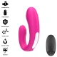 Stimulator și Vibrator U-Shape - Dual, Roz, Mărime Unică