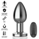 INTENSE - Plug Anal Vibrant Model L, Metal cu telecomandă