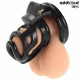 Cușcă penis, Model Gilded Cage, Negru, 8,5 cm