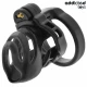 Adicted Toys - Colivie pentru penis tip încuietoare, 9 cm, Negru