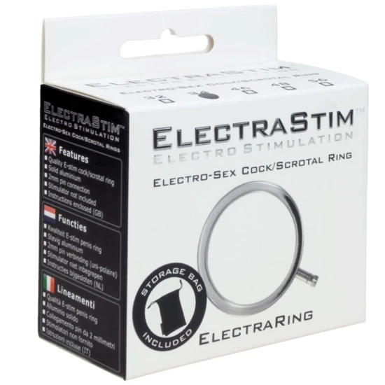 Inel Metalic ElectraRings - Electro, Argintiu, 34 mm