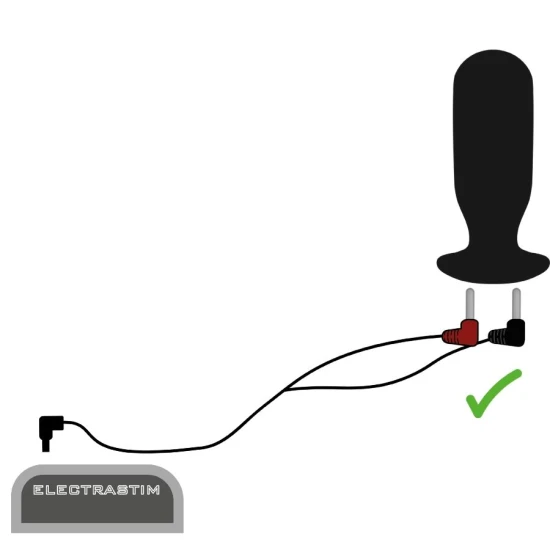 Cablu stimulator la 90 de grade
