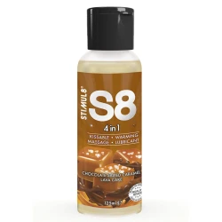 S8 4 în 1, ciocolată și caramel sărat, lubrifiant desert, 125 ml