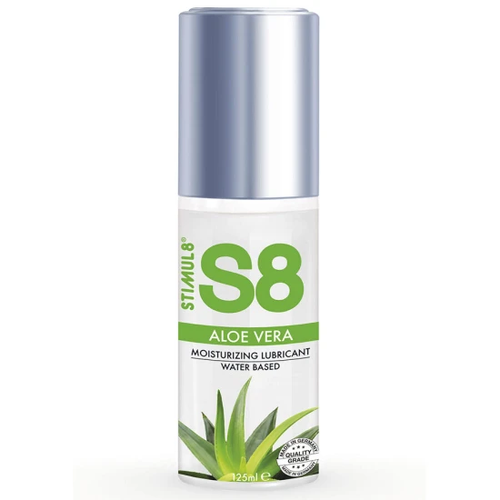 S8 - Lubrifiant pe bază de apă, Aloe Vera, 125 ml