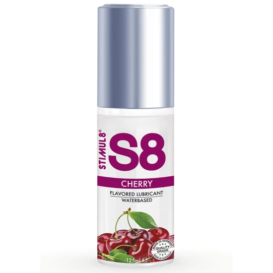 Lubrifiant cu aromă S8 Cherry, 125 ml
