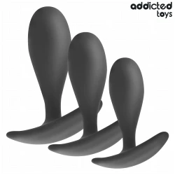 Set 3 dopuri anale din silicon, Model 2